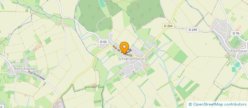 localisation de l'entreprise CONSEIL FABRIQUE DE L'EGLISE CATHOLIQUE  SCHNENBOURG