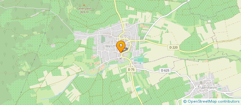 localisation de l'entreprise CONSEIL FABRIQUE DE L'EGLISE CATHOLIQUE  WESTHOFFEN