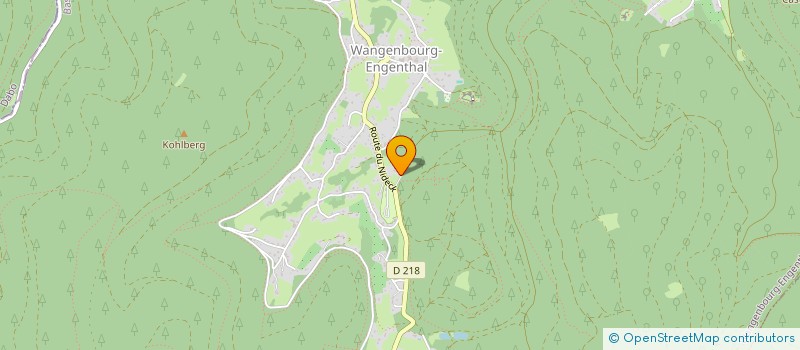 localisation de l'entreprise CONSEIL FABRIQUE DE L'EGLISE CATHOLIQUE  WANGENBOURG-ENGENTHAL