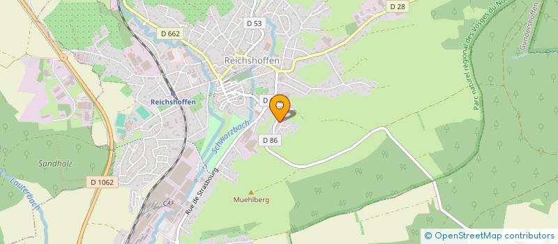 localisation de l'entreprise CONSEIL FABRIQUE DE L EGLISE CATHOLIQUE  GUNDERSHOFFEN