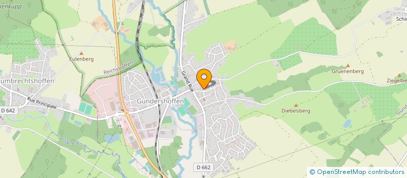 localisation de l'entreprise CONSEIL FABRIQUE DE L EGLISE CATHOLIQUE  GUNDERSHOFFEN