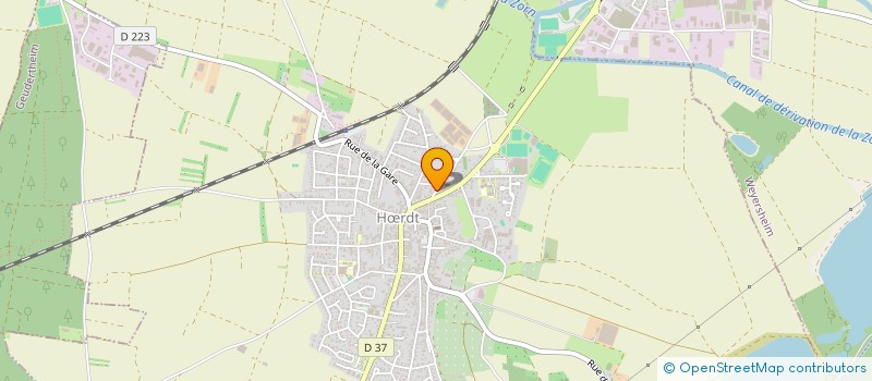 localisation de l'entreprise CONSEIL FABRIQUE DE L EGLISE CATHOLIQUE  HRDT