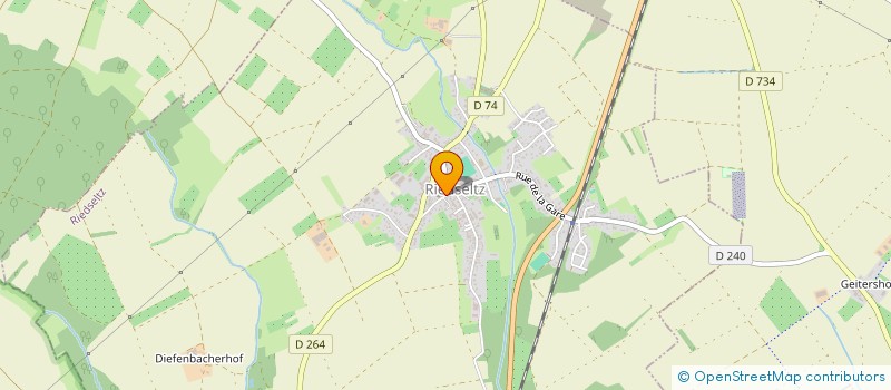 localisation de l'entreprise CONSEIL FABRIQUE DE L EGLISE CATHOLIQUE  RIEDSELTZ