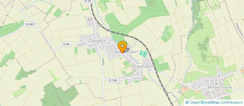 localisation de l'entreprise CONSEIL FABRIQUE DE L EGLISE CATHOLIQUE  SAESSOLSHEIM