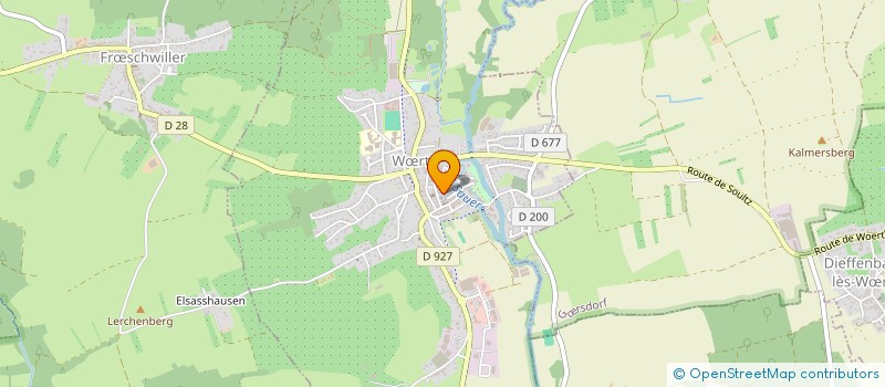 localisation de l'entreprise CONSEIL FABRIQUE DE L EGLISE CATHOLIQUE  WRTH