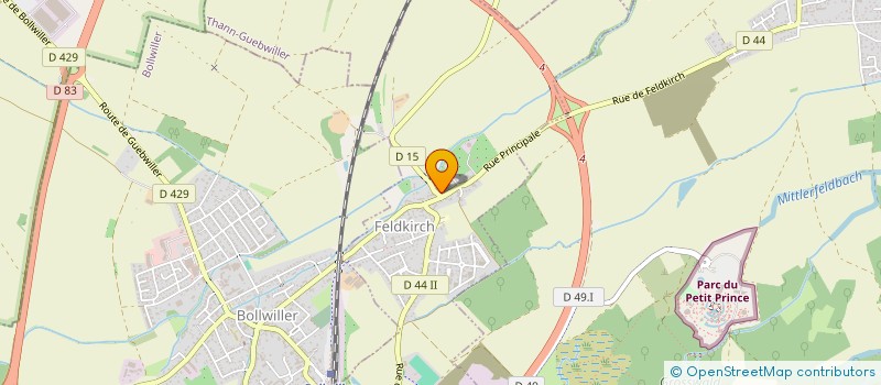 localisation de l'entreprise CONSEIL FABRIQUE DE L'EGLISE CATHOLIQUE  FELDKIRCH