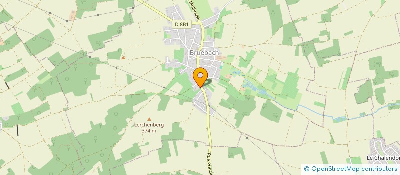 localisation de l'entreprise CONSEIL FABRIQUE DE L'EGLISE CATHOLIQUE  STEINBRUNN-LE-HAUT