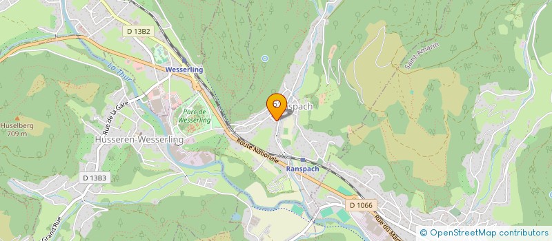 localisation de l'entreprise CONSEIL FABRIQUE DE L'EGLISE CATHOLIQUE  RANSPACH