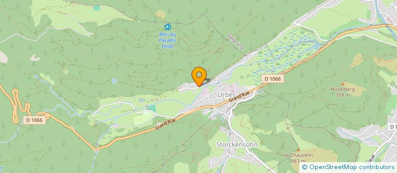 localisation de l'entreprise CONSEIL FABRIQUE DE L'EGLISE CATHOLIQUE  URBES