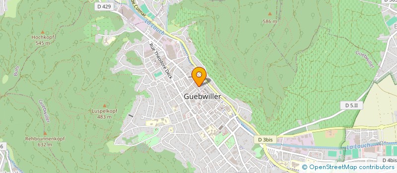 localisation de l'entreprise CONSEIL FABRIQUE DE L'EGLISE CATHOLIQUE  BERGHOLTZ