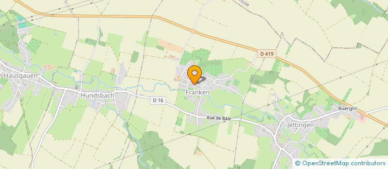 localisation de l'entreprise CONSEIL FABRIQUE DE L'EGLISE CATHOLIQUE  WAHLBACH