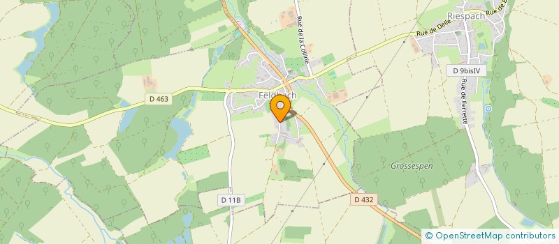 localisation de l'entreprise CONSEIL FABRIQUE DE L'EGLISE CATHOLIQUE  WALDIGHOFEN