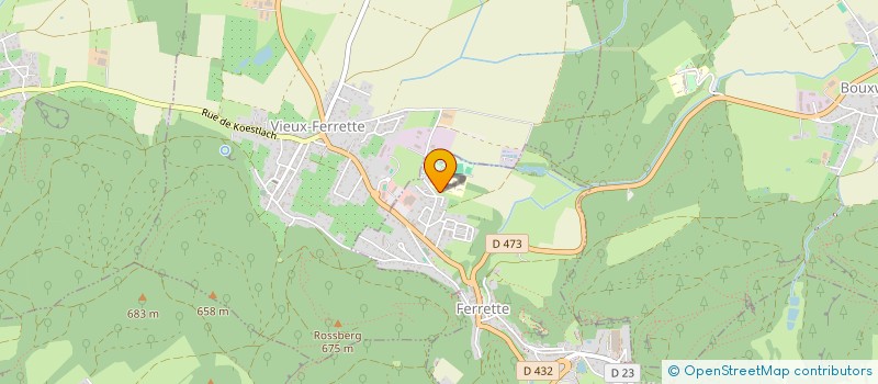 localisation de l'entreprise CONSEIL FABRIQUE DE L'EGLISE CATHOLIQUE  LIEBSDORF