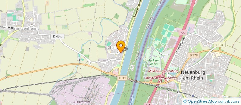 localisation de l'entreprise CONSEIL FABRIQUE DE L'EGLISE CATHOLIQUE  BANTZENHEIM