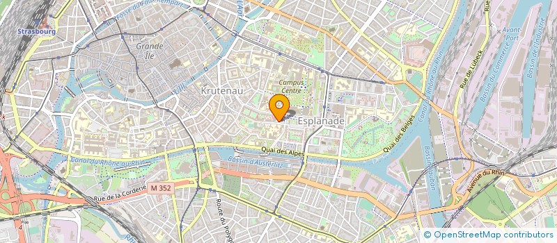 localisation de l'entreprise CONSEIL FABRIQUE EGLISE CATHOLIQUE à STRASBOURG