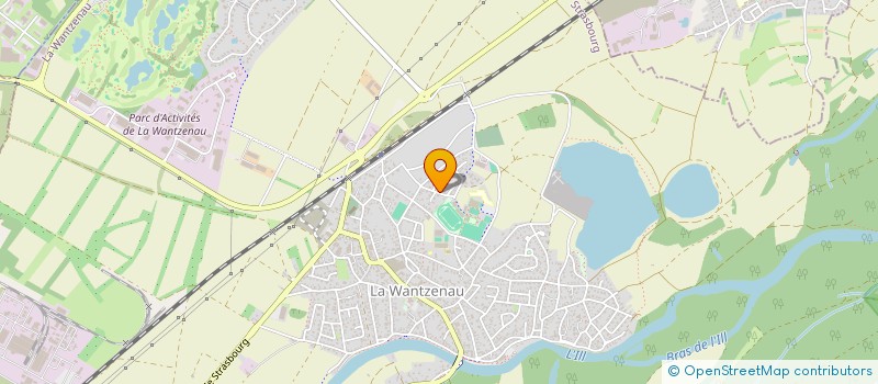 localisation de l'entreprise CONSEIL FABRIQUE EGLISE CATHOLIQUE  LA WANTZENAU