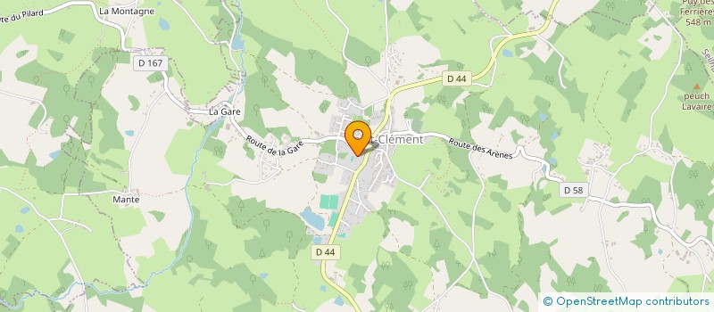 localisation de l'entreprise CONSEIL FI  SAINT-CLEMENT