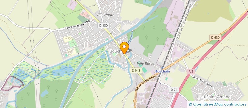 localisation de l'entreprise CONSEIL FIDUCIAIRE AUDIT & FINANCE à BOUCHAIN