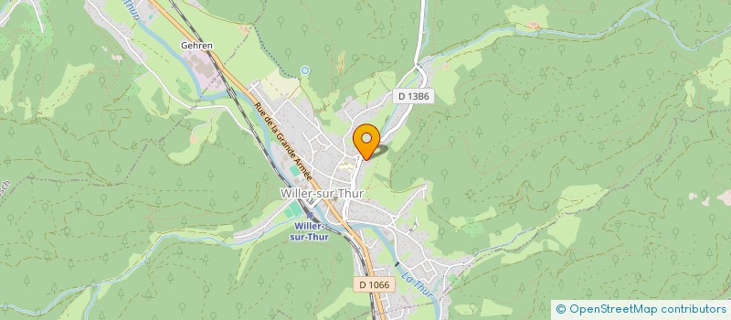 localisation de l'entreprise CONSEIL FINANCE ALSACE à WILLER-SUR-THUR