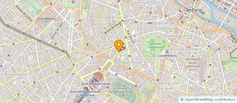 localisation de l'entreprise CONSEIL FINANCEMENT DORE  PARIS