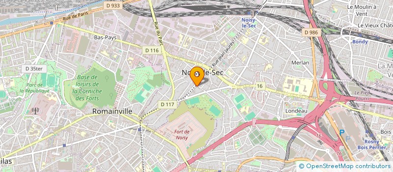localisation de l'entreprise CONSEIL FORMAFRANCE à NOISY-LE-SEC