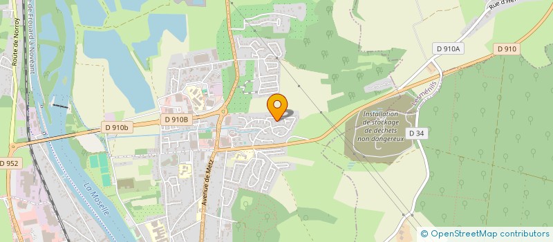 localisation de l'entreprise CONSEIL FORMATION EN INFORMATIQUE INDUSTRIELLE  PONT-A-MOUSSON