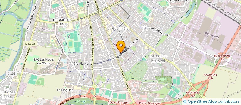 localisation de l'entreprise CONSEIL FREE ENERGIE à CAEN