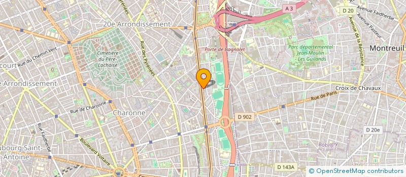 localisation de l'entreprise CONSEIL GEST ETUDE PARTICIPATION SIFOC  PARIS