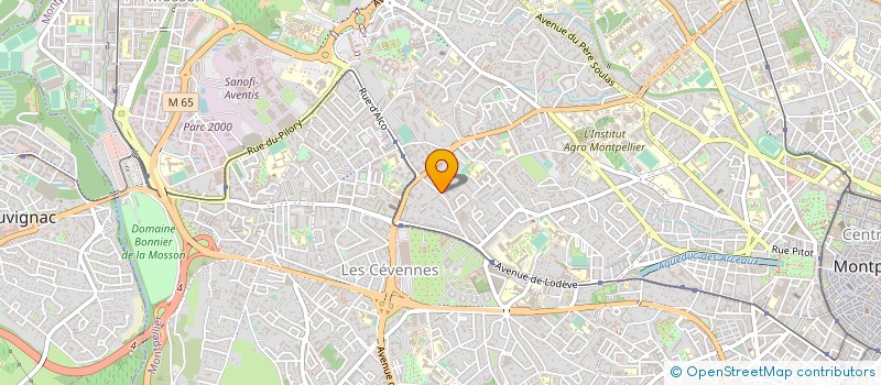 localisation de l'entreprise CONSEIL GEST EXPERT IMMOBILIER à MONTPELLIER