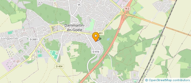 localisation de l'entreprise CONSEIL GESTION ADMINISTRATIVE à DAMMARTIN-EN-GOELE