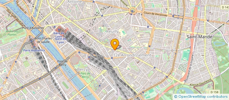 localisation de l'entreprise CONSEIL GESTION COMMUNICATION  PARIS