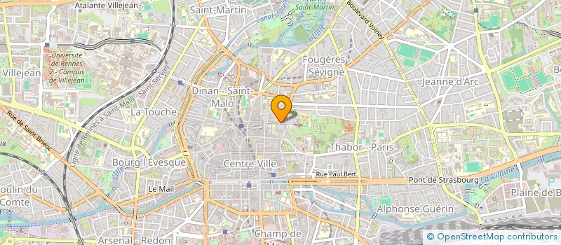 localisation de l'entreprise CONSEIL GESTION CREANCES D ARMORIQUE à RENNES