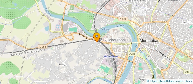 localisation de l'entreprise CONSEIL GESTION ECONOMIE D'ENERGIE à MONTAUBAN