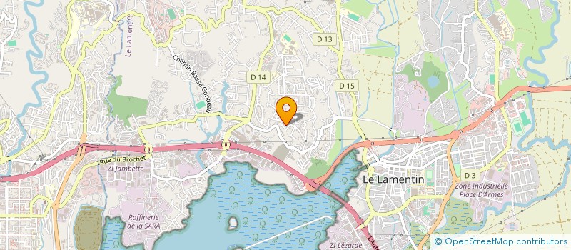 localisation de l'entreprise CONSEIL GESTION FINANCEMENT à LE LAMENTIN