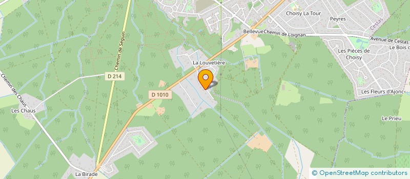 localisation de l'entreprise CONSEIL GESTION INVESTISSEMENT à CESTAS