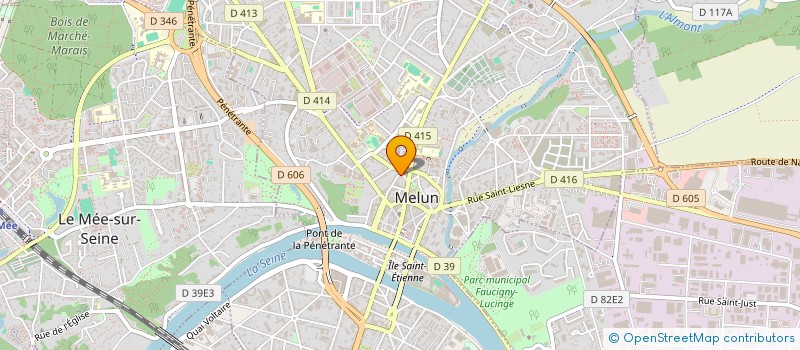localisation de l'entreprise CONSEIL GESTION INVESTISSEMENT INTERNAT à MELUN