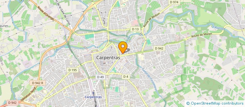 localisation de l'entreprise CONSEIL GESTION INVESTISSEMENT VALENTIN à CARPENTRAS