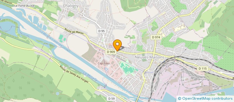 localisation de l'entreprise CONSEIL GESTION MAINTENANCE BATIMENT à NEUVES-MAISONS
