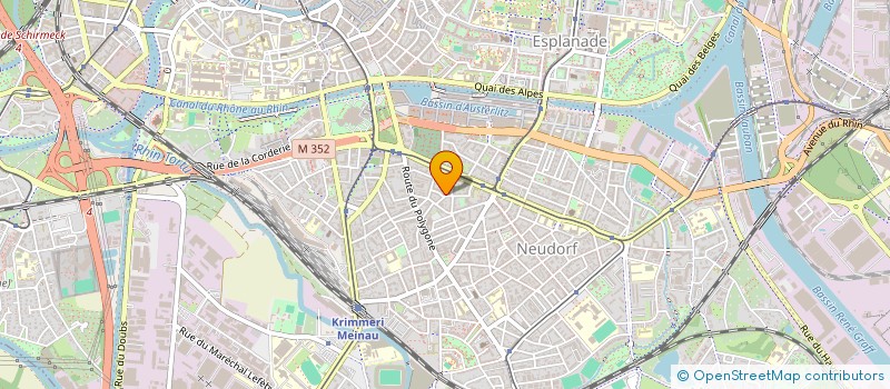 localisation de l'entreprise CONSEIL GESTION PERFORMANCE à STRASBOURG