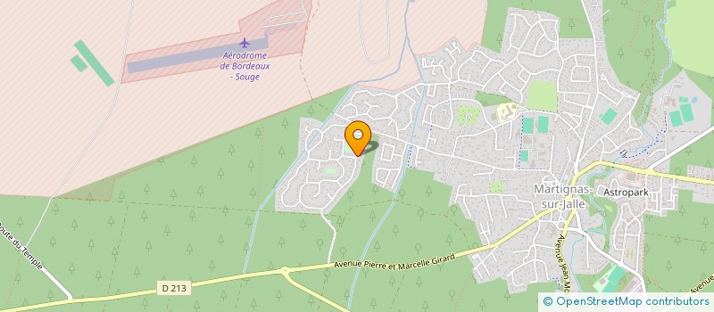 localisation de l'entreprise CONSEIL GESTION PRESTATION DISPOSITIFS MEDICAUX à MARTIGNAS-SUR-JALLE