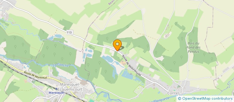 localisation de l'entreprise CONSEIL GESTION SOCIALE PAYE  CONTES