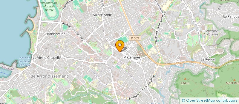 localisation de l'entreprise CONSEIL GESTION TRAITEMENT INFORMATIONS à MARSEILLE