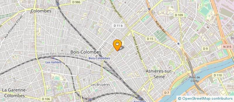 localisation de l'entreprise CONSEIL HABITAT à ASNIERES-SUR-SEINE