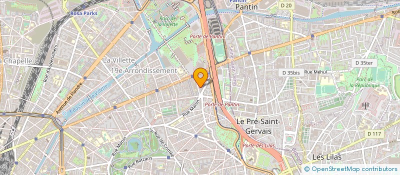 localisation de l'entreprise CONSEIL HANDICAP EMPLOI à PARIS