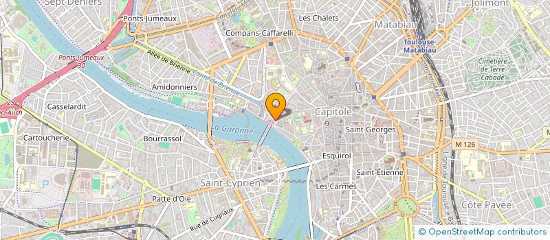 localisation de l'entreprise CONSEIL IMMO  TOULOUSE