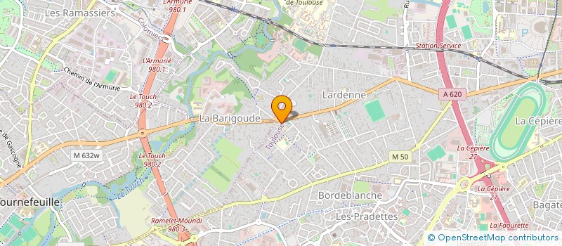 localisation de l'entreprise CONSEIL IMMO GESTION à TOULOUSE