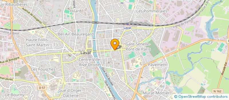 localisation de l'entreprise CONSEIL-IMMO-TRAVAUX à LAVAL