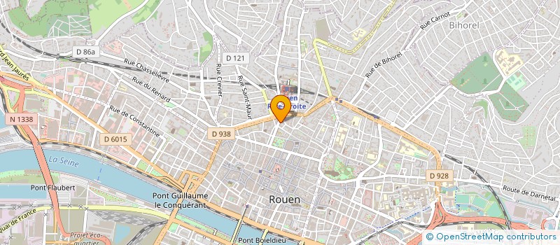 localisation de l'entreprise CONSEIL IMMOBILIER à ROUEN