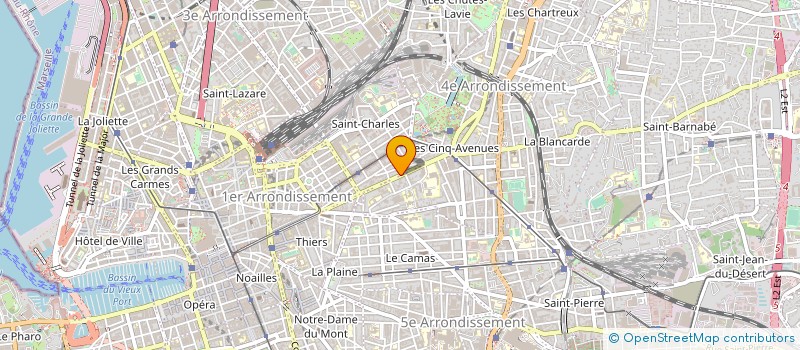 localisation de l'entreprise CONSEIL INGEN EN DOWNSIZING SYST INFORMA à MARSEILLE