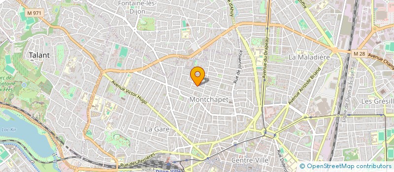 localisation de l'entreprise CONSEIL INGENERIE MANAGEMEN ENVIRONNEME  DIJON